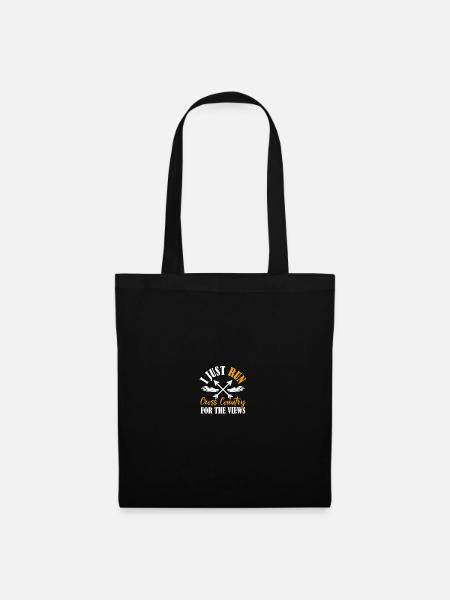 Langlauf Läufer Langlauf - Stoffbeutel - Schwarz