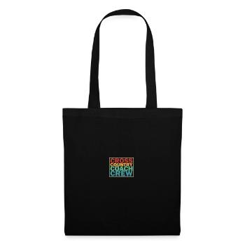 Entraîneur de cross-country - Sac en tissu - noir - Devant