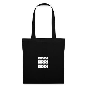 Brick stone wall - Tote Bag - black - Front