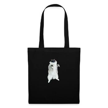 Kung-Fu Kater - Sac en tissu - noir - Devant