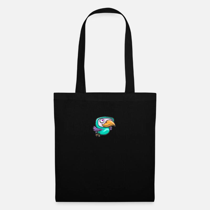 Happy Bird - Tote Bag - black