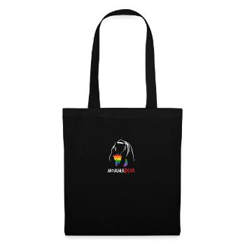 Momma Bear LGBTQ Gay Pride Mom - Stoffbeutel - Schwarz - Vorne