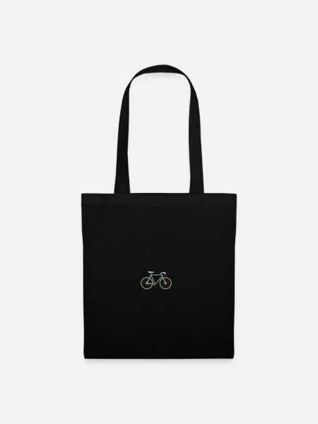 Road / Single Speed Bike / - Tote Bag - black