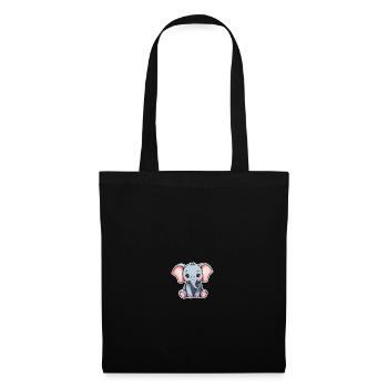 Little Elephant - Tote Bag - black - Front