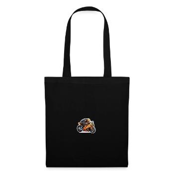 Racing driver - Tote Bag - black - Front