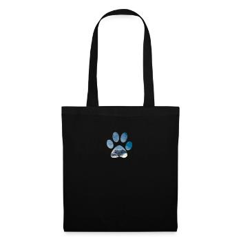 Mountain paw - Stoffbeutel - Schwarz - Vorne