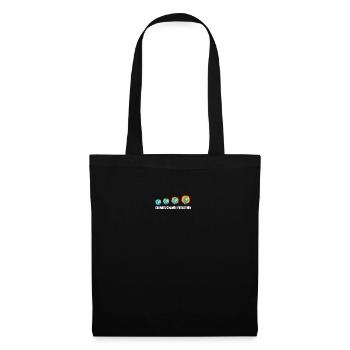 Climate Change Evolution Funny Awareness T-Shirt - Tote Bag - black - Front