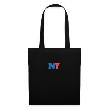 City NY New York Freiheitsstatue Geschenkidee - Stoffbeutel - Schwarz - Vorne