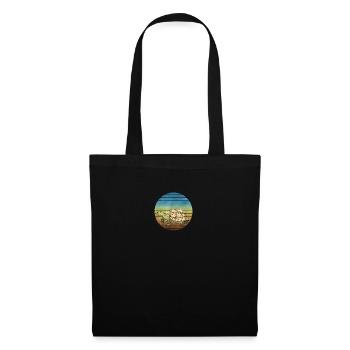 Tortue - Sac en tissu - noir - Devant