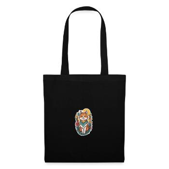 Fox - Tote Bag - black - Front