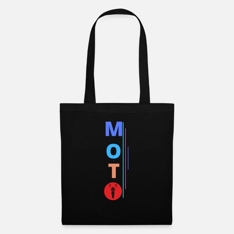 MOTO - Stoffbeutel - Schwarz