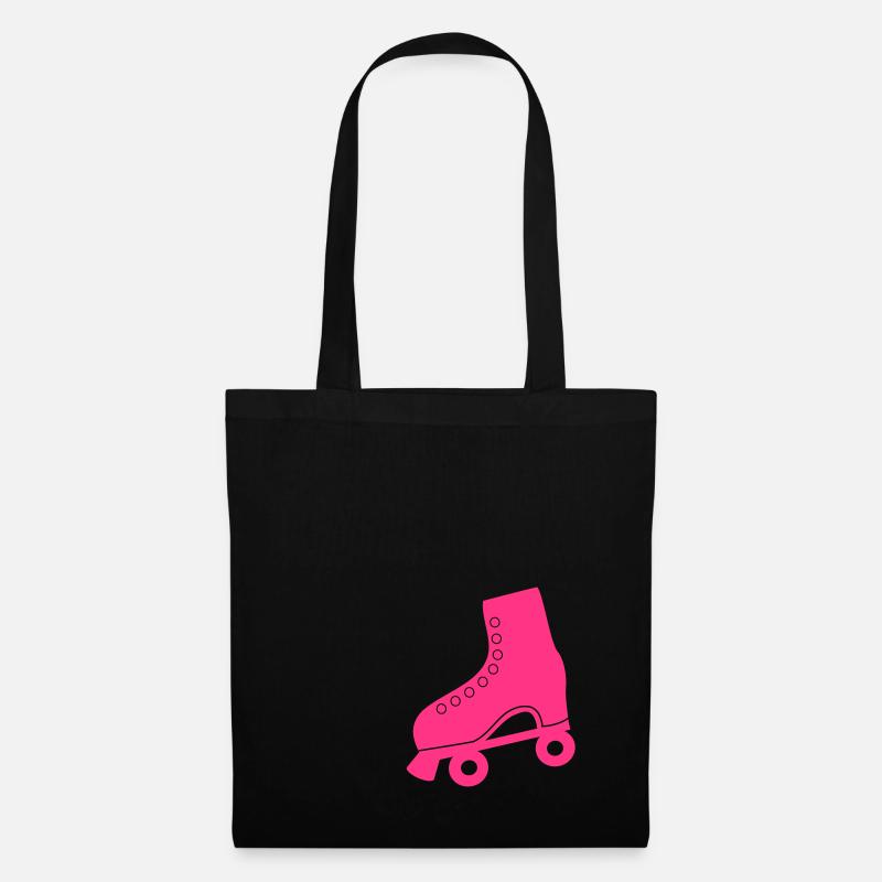 roller skate - Tote Bag - black