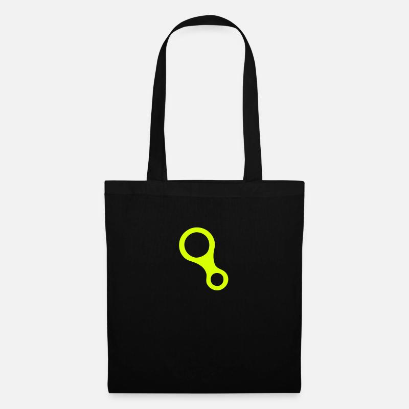 abseiling - rappeling - Tote Bag - black