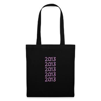 2013 - Sac en tissu - noir - Devant