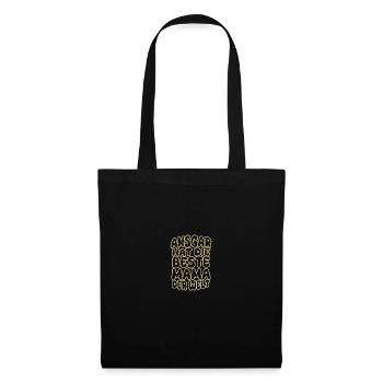 Saying Ansgar - Tote Bag - black - Front