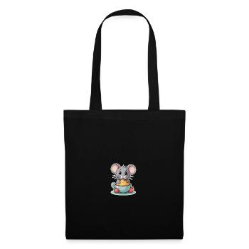 Mouse dessert - Tote Bag - black - Front