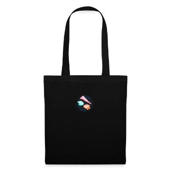 Coquillages mer et sable plage vacances nouveauté amant - Sac en tissu - noir - Devant