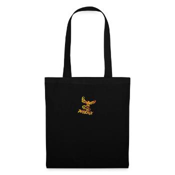 phénix - Sac en tissu - noir - Devant