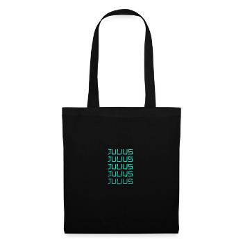 Julius comme prénom - Sac en tissu - noir - Devant