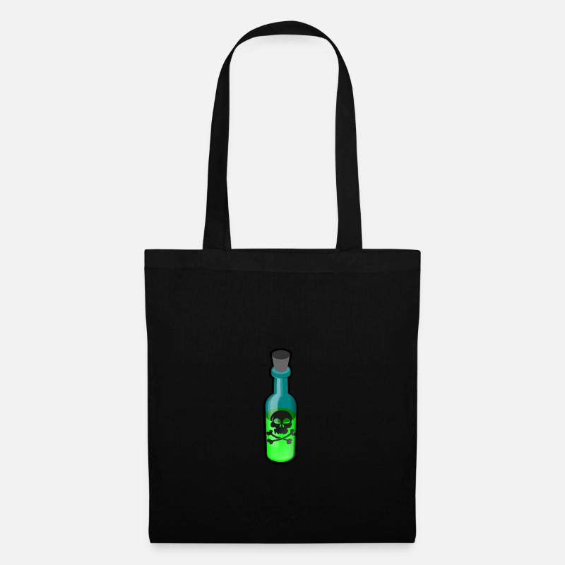 poison - Sac en tissu - noir