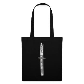 Katana Klinge - Stoffbeutel - Schwarz - Vorne