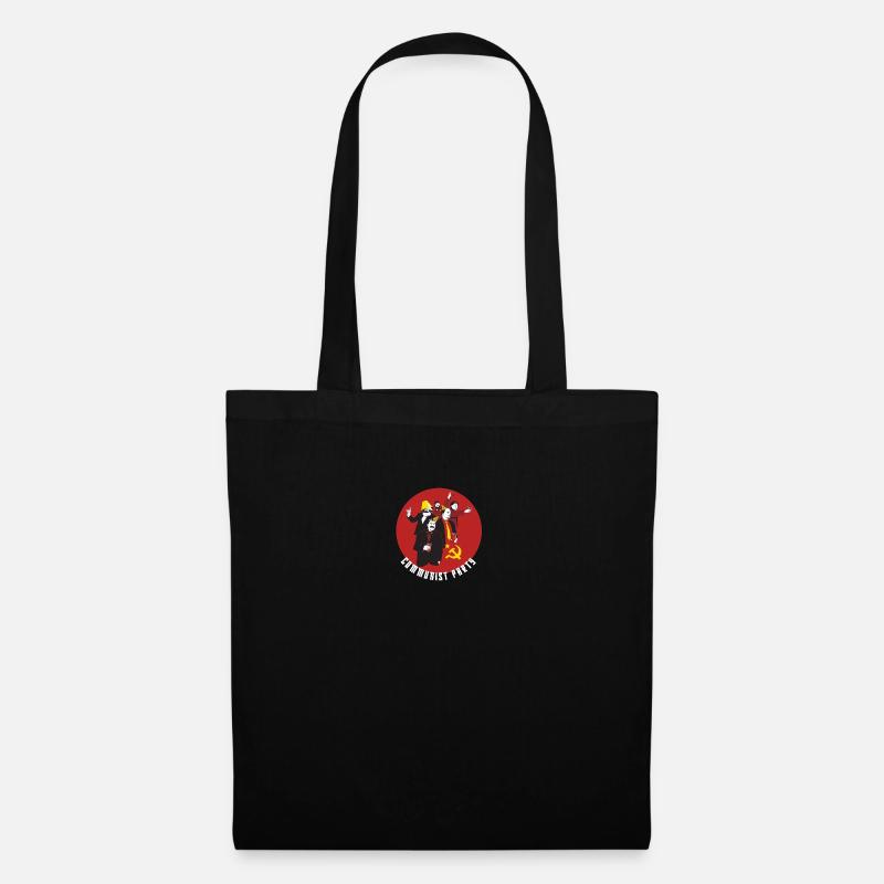 Fun tee communiste - Sac en tissu - noir