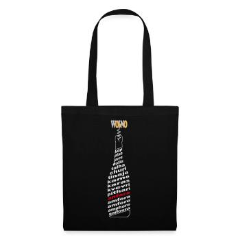 Amphora in Every Language - Sac en tissu - noir - Devant