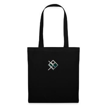 Symbole 4 elemntos - Sac en tissu - noir - Devant
