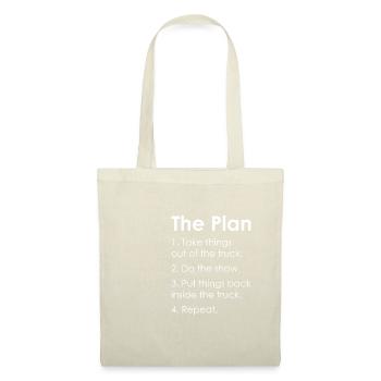 STAGEHAND CREW PLAN lighting technician gift - Tote Bag - nature - Front