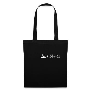 MOUNTAIN BIKE LUSTIG Mountain Biker Mountain Bike - Tote Bag - black - Front