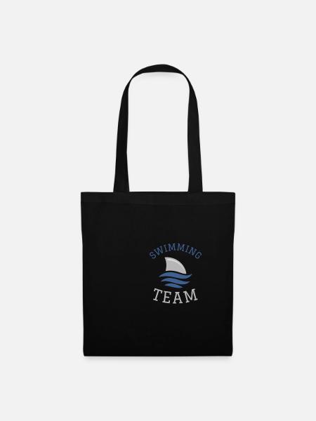 Schwimmverein Swimming Team - Stoffbeutel - Schwarz
