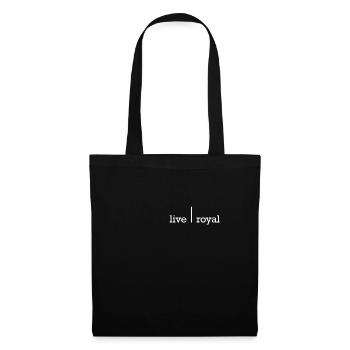 Live Royal Live | Royal - Sac en tissu - noir - Devant