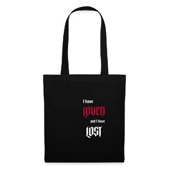 Gothic Lover I loved and I have - Tote Bag - black - Front