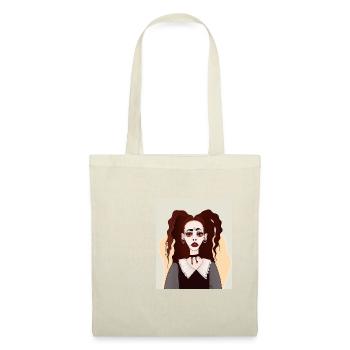 Cubisme Art Goth Girls Dans Le Cubiste - Sac en tissu - nature - Devant