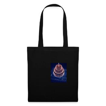 Cake Blueprint Pastry Chef Cake Baking - Tote Bag - black - Front