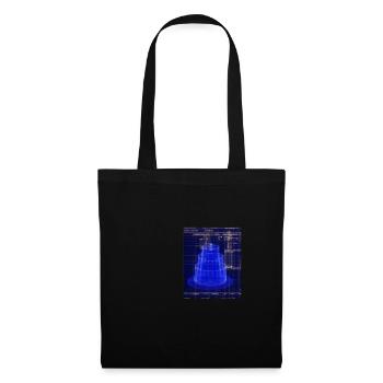 Cake Blueprint Chef pâtissier Cake Baking - Sac en tissu - noir - Devant