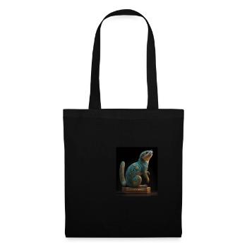 Aesthetic Cool Otter Design Aesthetic Cool Art - Tote Bag - black - Front
