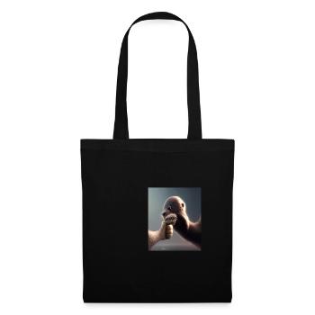 Otter Lovers Cute Sea Otter Pet - Stoffbeutel - Schwarz - Vorne