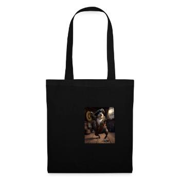 Cute Sea Otter Pet Dabbing Pirate Otter - Tote Bag - black - Front
