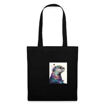 Otter Lovers Magical Sea Otter - Stoffbeutel - Schwarz - Vorne