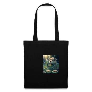 Partygoer Animal Theme Tequila Lover Floating - Tote Bag - black - Front
