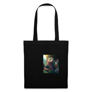Partygoer Animal Theme Tequila Lover Floating - Tote Bag - black - Front