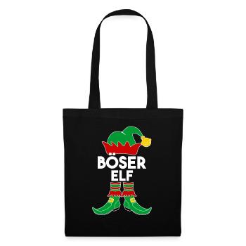 Evil Elf - Tote Bag - black - Front