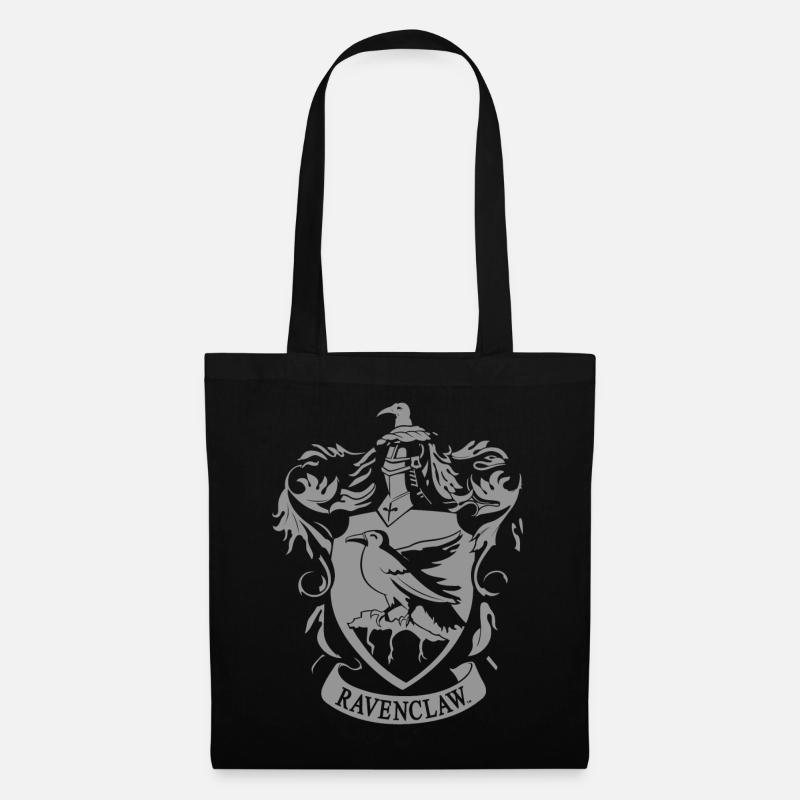 Harry Potter Ravenclaw kleines Wappen - Stoffbeutel - Schwarz