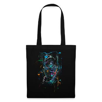 Scifi Background - ABSTRACT - Tote Bag - black - Front
