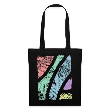 Pattern pastel colors - pattern abstract ornament - Tote Bag - black - Front