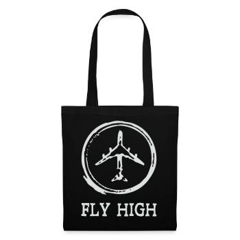 Airplane - Tote Bag - black - Front