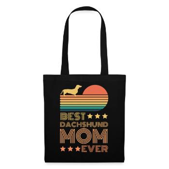 Best Dachshund Dachshund Teckel Mama Mother - Tote Bag - black - Front