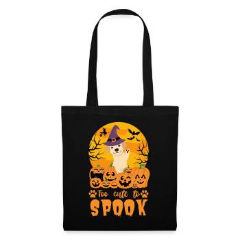 Labrador Retriever Halloween Costume Chien - Sac en tissu - noir - Devant