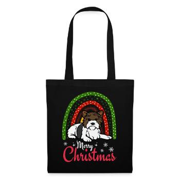 Sweet Biewer Terrier Christmas Kawaii - Tote Bag - black - Front